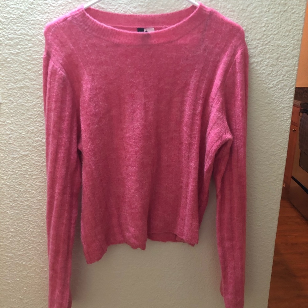 Hot pink sweater